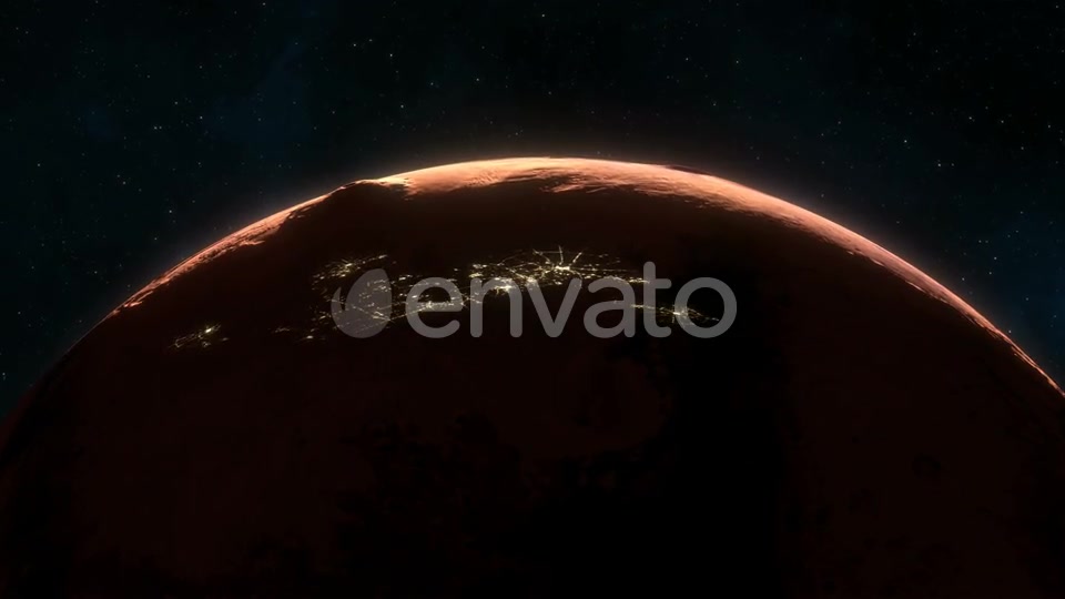 Inhabited Mars of the Future Close Videohive 21774954 Motion Graphics Image 4