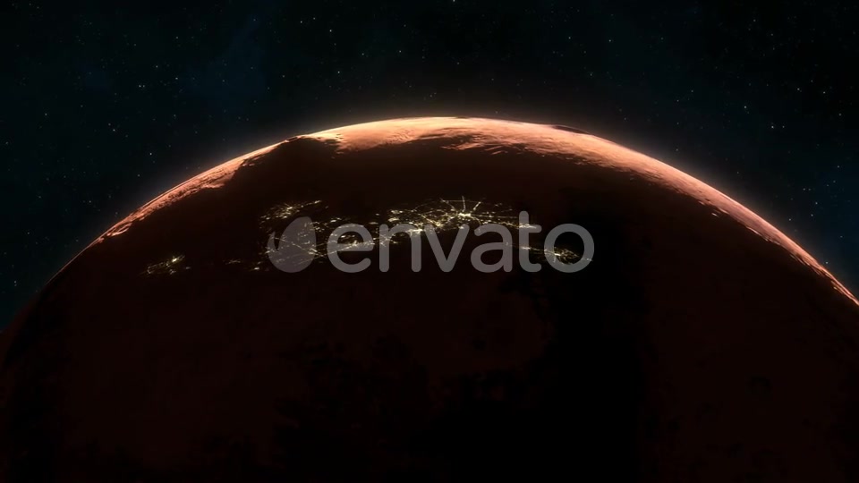 Inhabited Mars of the Future Close Videohive 21774954 Motion Graphics Image 5