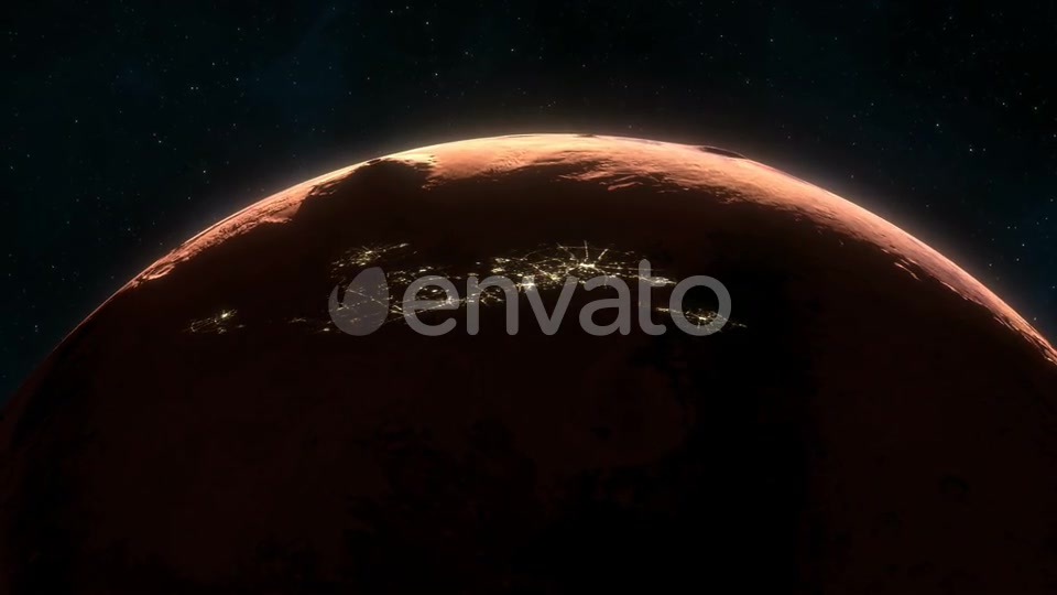 Inhabited Mars of the Future Close Videohive 21774954 Motion Graphics Image 6