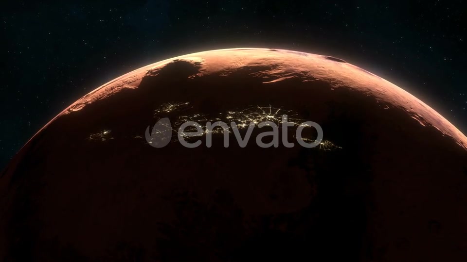 Inhabited Mars of the Future Close Videohive 21774954 Motion Graphics Image 8