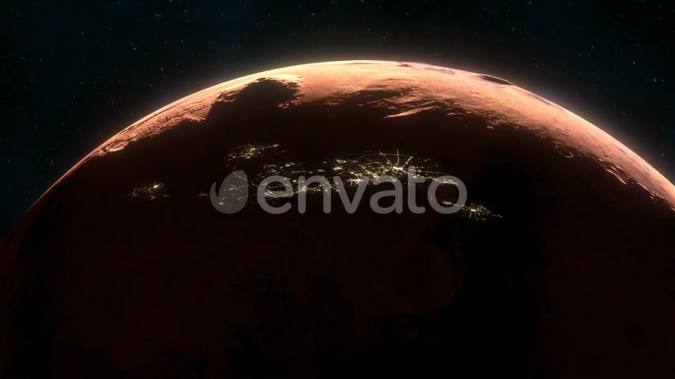 Inhabited Mars of the Future Close Videohive 21774954 Motion Graphics Image 9