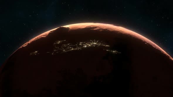 Inhabited Mars of the Future Close - Videohive 21774954 Download