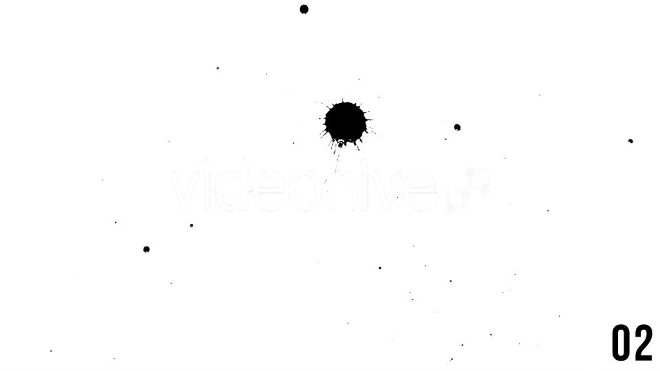 Ink Drop Big Pack 02 (12 Unique Inks) Videohive 19857043 Motion Graphics Image 3