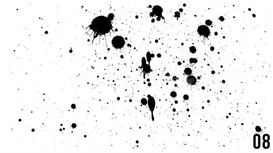 Ink Drop Big Pack 02 (12 Unique Inks) Videohive 19857043 Motion Graphics Image 9