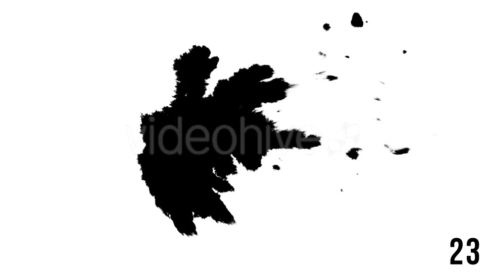 Ink Drop Big Pack 03 (26 Unique Inks) Videohive 19857117 Motion Graphics Image 12