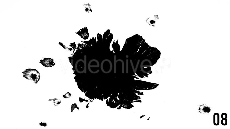 Ink Drop Big Pack 03 (26 Unique Inks) Videohive 19857117 Motion Graphics Image 5