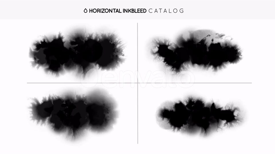 Ink Drops Bleed Videohive 22453539 Motion Graphics Image 7