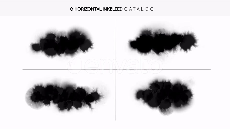 Ink Drops Bleed Videohive 22453539 Motion Graphics Image 8
