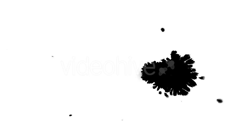 Ink Drops on Wet Paper 55 Videohive 19697627 Motion Graphics Image 1