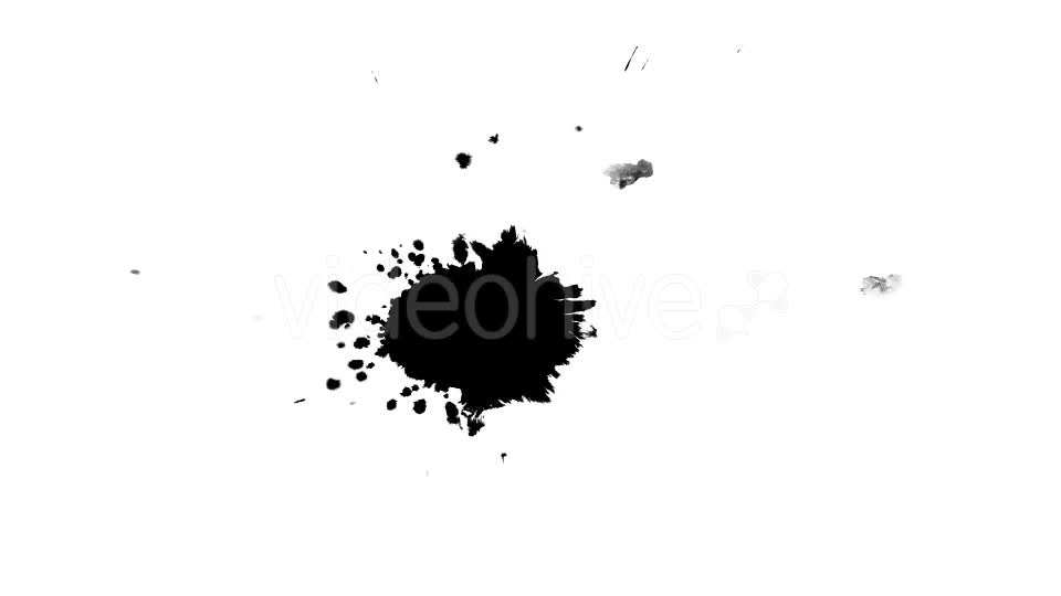 Ink Drops on Wet Paper 57 Videohive 19697986 Motion Graphics Image 1