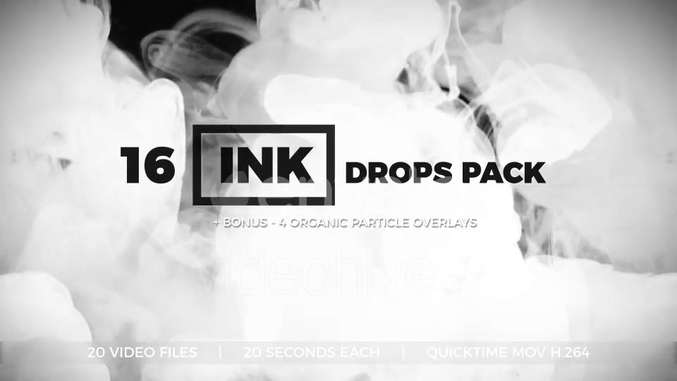 Ink Drops Pack Videohive 23382676 Motion Graphics Image 11