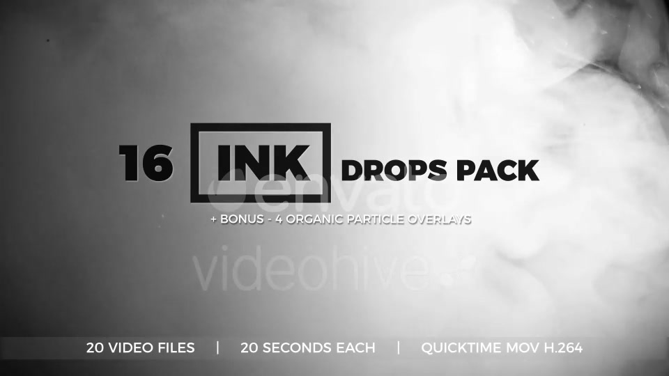 Ink Drops Pack Videohive 23382676 Motion Graphics Image 12