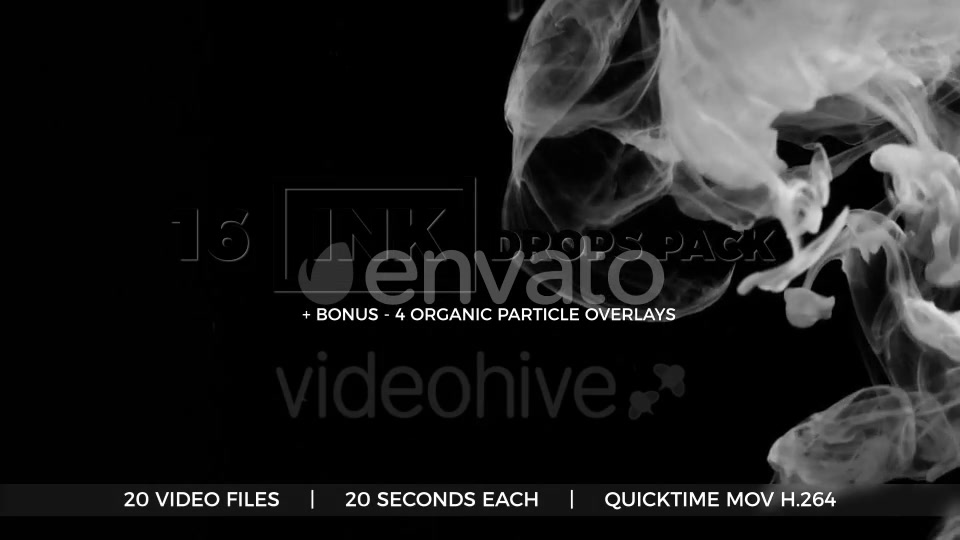 Ink Drops Pack Videohive 23382676 Motion Graphics Image 5