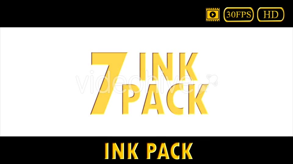 Ink Pack Videohive 19505314 Motion Graphics Image 3