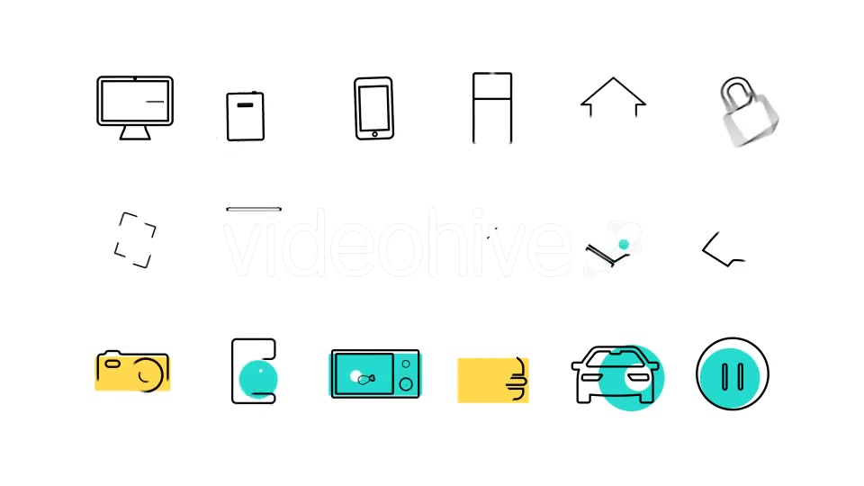 Internet Of Things and Smart Home Icons Videohive 19499894 Motion Graphics Image 4