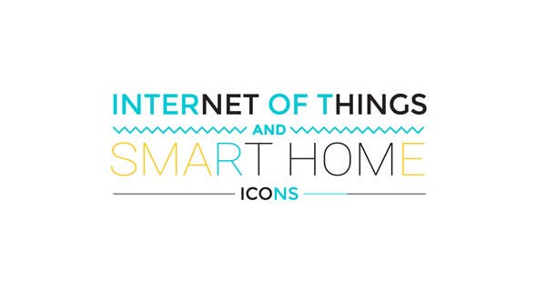 Internet Of Things and Smart Home Icons - Videohive Download 19499894