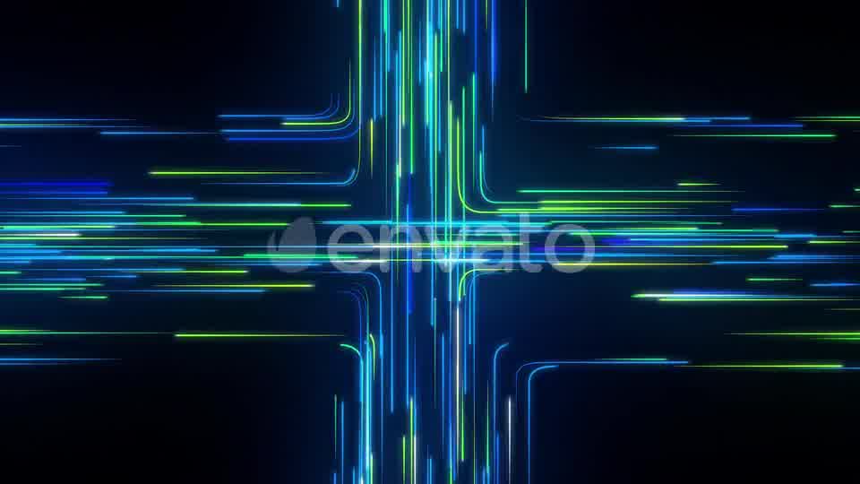 Intersection of Streaming Digital Data Loop Videohive 23683876 Motion Graphics Image 10