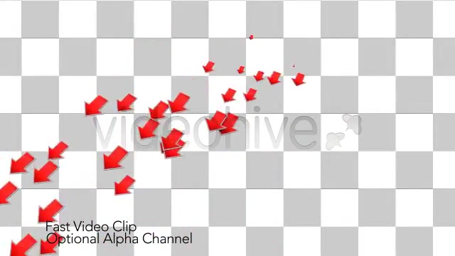 Into the Red Investment Losses Arrows With Alpha Videohive 4093312 Motion Graphics Image 5