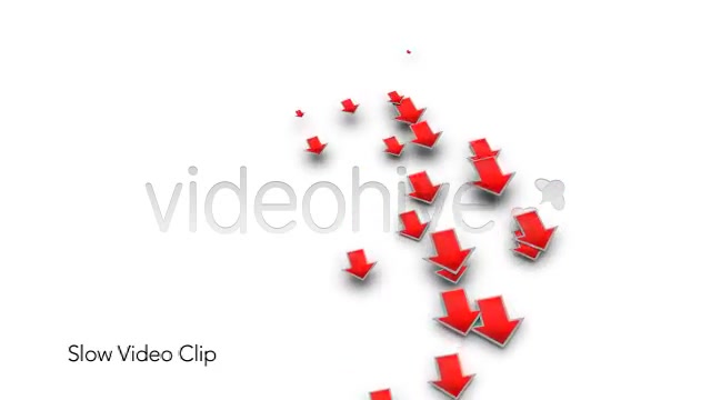 Into the Red Investment Losses Arrows With Alpha Videohive 4093312 Motion Graphics Image 6