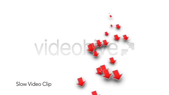 Into the Red Investment Losses Arrows With Alpha Videohive 4093312 Motion Graphics Image 8