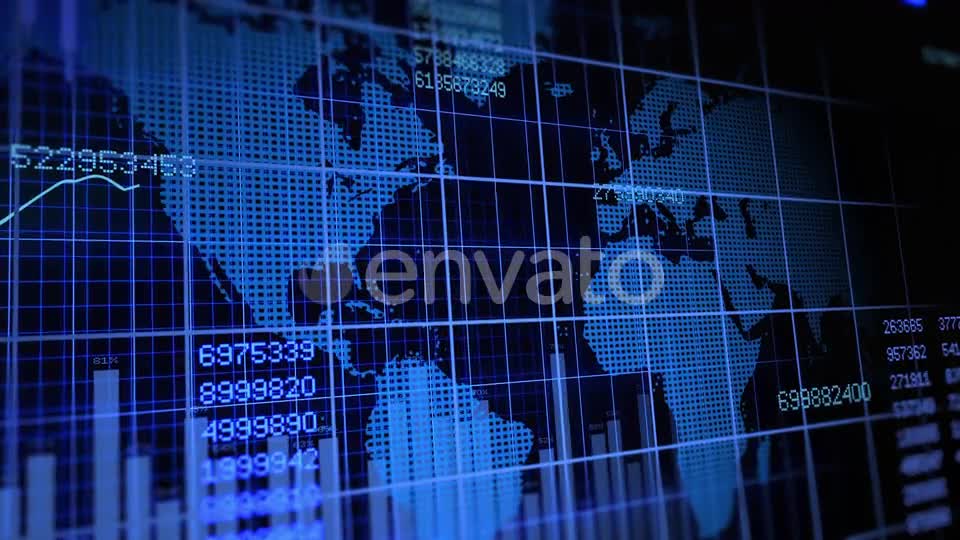 Investment Profits Showing Data Numbers on Infographic Videohive 22877843 Motion Graphics Image 1
