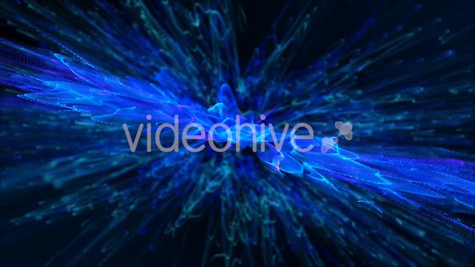 Irregular Blue Particles Background Videohive 20170474 Motion Graphics Image 1