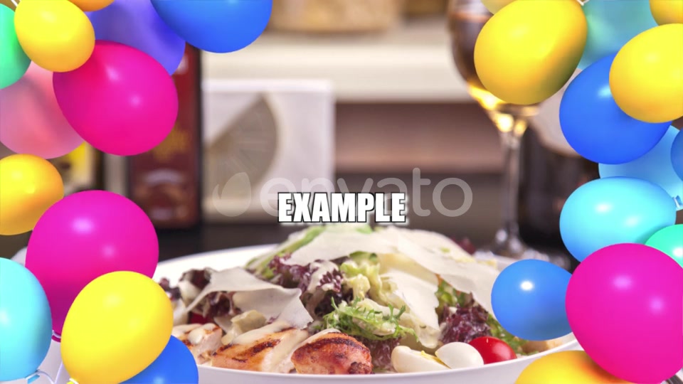 Isolated Balloons Frame Videohive 23853759 Motion Graphics Image 7