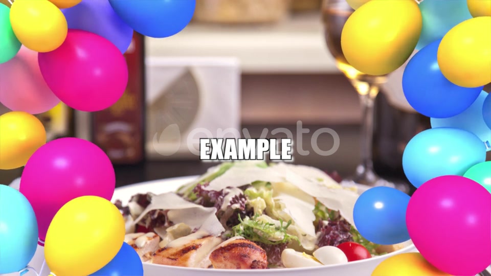 Isolated Balloons Frame Videohive 23853759 Motion Graphics Image 8