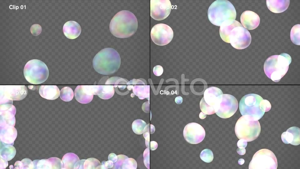Isolated Bubbles Overlays Pack Videohive 23346507 Motion Graphics Image 2