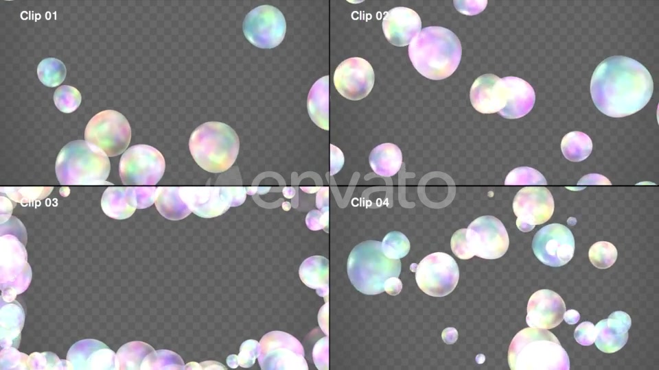 Isolated Bubbles Overlays Pack Videohive 23346507 Motion Graphics Image 3