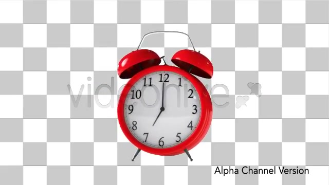 Isolated Cartoon Alarm Clock Bouncing Around Videohive 4612482 Motion Graphics Image 10