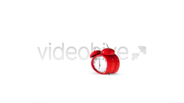 Isolated Cartoon Alarm Clock Bouncing Around Videohive 4612482 Motion Graphics Image 4