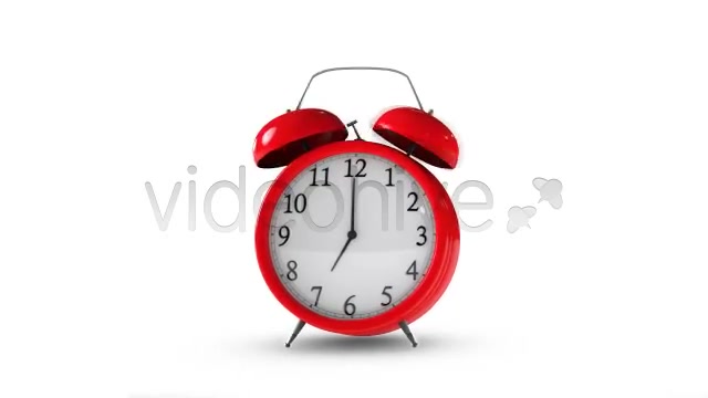 Isolated Cartoon Alarm Clock Bouncing Around Videohive 4612482 Motion Graphics Image 5