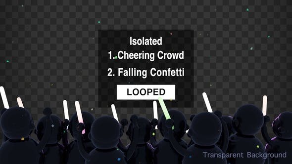 Isolated Cheering Crowd Object - Download Videohive 21955331