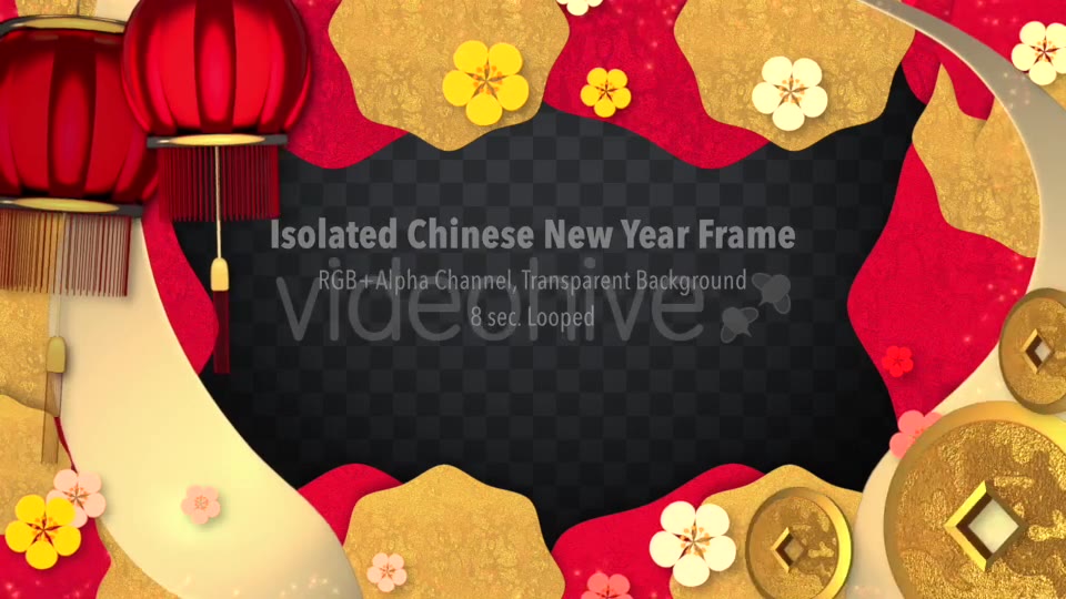 Isolated Chinese New Year Frame Videohive 21211037 Motion Graphics Image 3