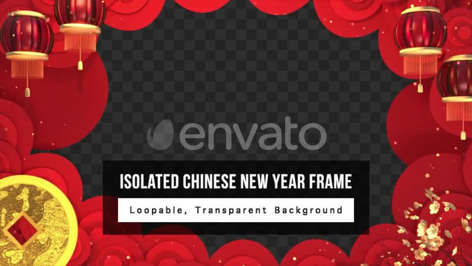 Isolated Chinese New Year Frame Videohive 23187930 Motion Graphics Image 1