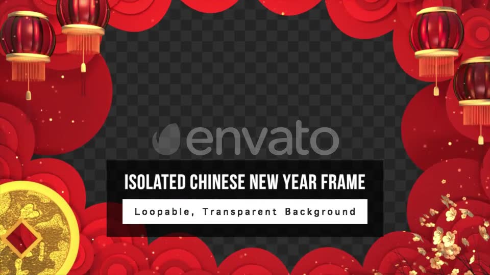 Isolated Chinese New Year Frame Videohive 23187930 Motion Graphics Image 2