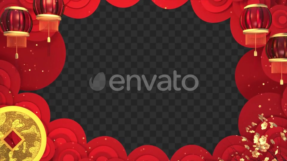 Isolated Chinese New Year Frame Videohive 23187930 Motion Graphics Image 4