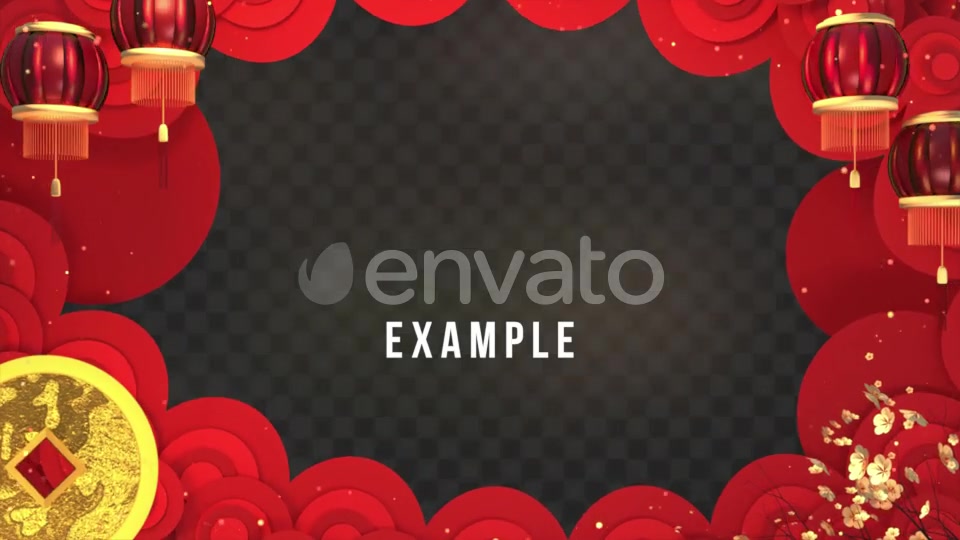 Isolated Chinese New Year Frame Videohive 23187930 Motion Graphics Image 5