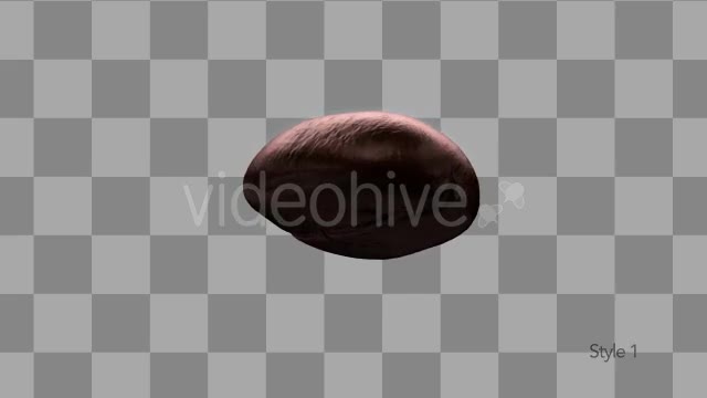 Isolated Coffee Beans Rotating Videohive 10071267 Motion Graphics Image 2