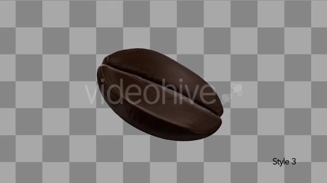 Isolated Coffee Beans Rotating Videohive 10071267 Motion Graphics Image 8