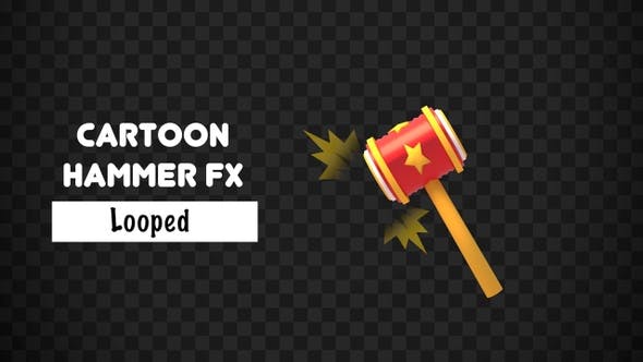 Isolated Comic Hammer FX Object - Videohive 22436241 Download