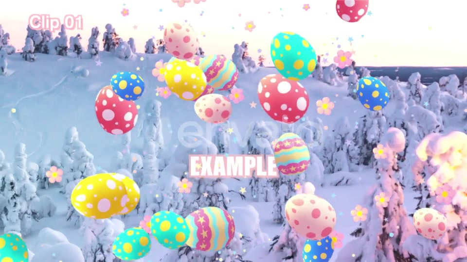 Isolated Easter Eggs Overlays Pack Videohive 23551054 Motion Graphics Image 5
