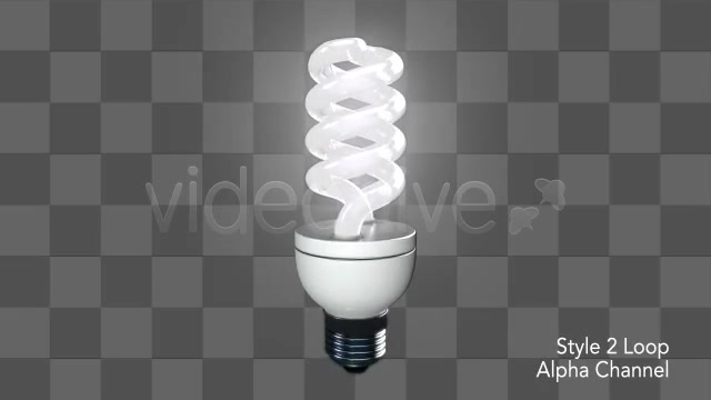 Isolated Energy Efficient Light Bulb 2 Styles Videohive 4628866 Motion Graphics Image 10