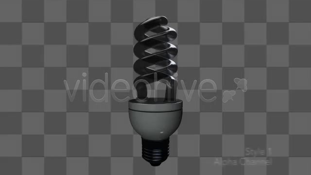 Isolated Energy Efficient Light Bulb 2 Styles Videohive 4628866 Motion Graphics Image 7
