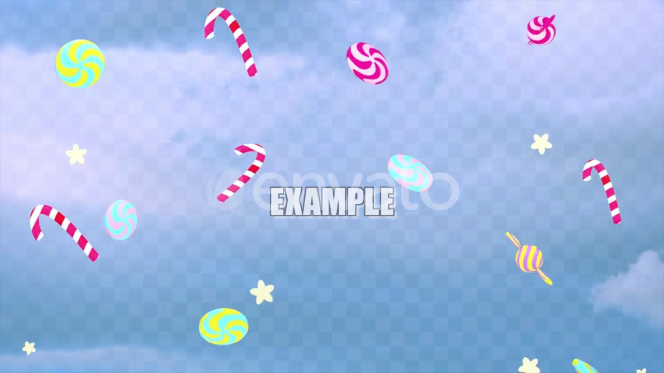 Isolated Falling Candies Overlay Videohive 24047708 Motion Graphics Image 9