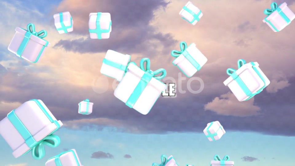 Isolated Falling Gift Boxes Overlay Videohive 24071597 Motion Graphics Image 10