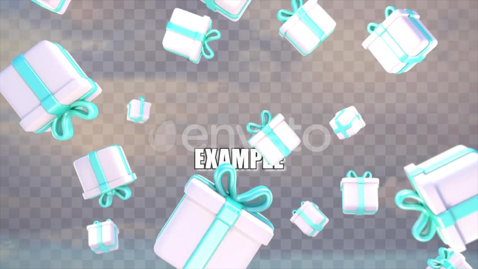 Isolated Falling Gift Boxes Overlay Videohive 24071597 Motion Graphics Image 5