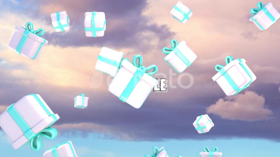 Isolated Falling Gift Boxes Overlay Videohive 24071597 Motion Graphics Image 6