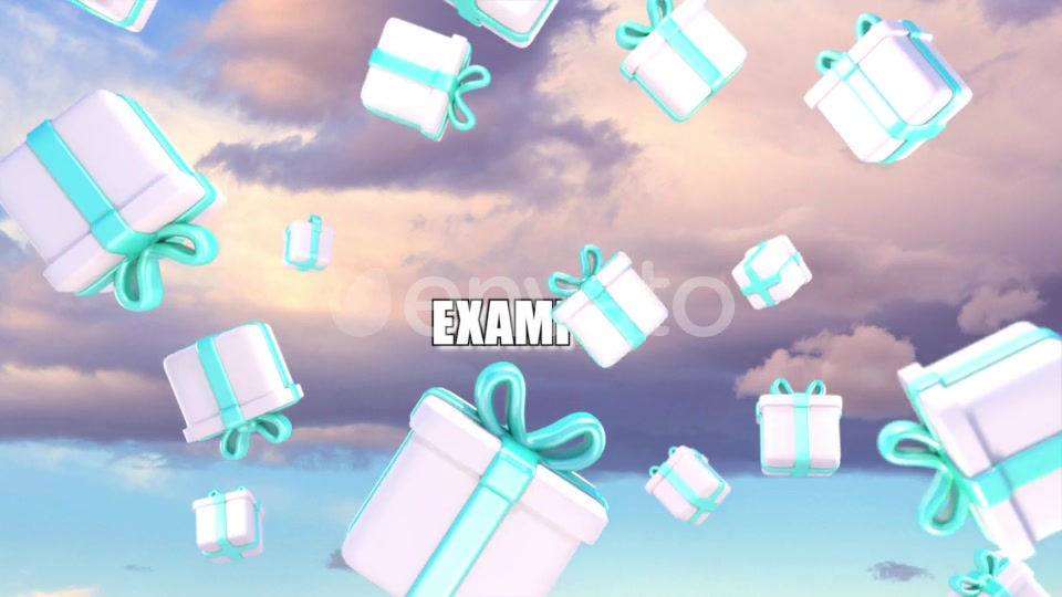 Isolated Falling Gift Boxes Overlay Videohive 24071597 Motion Graphics Image 9